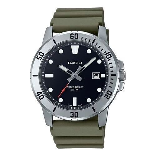 

Часы analog 'olive green' Casio, зеленый