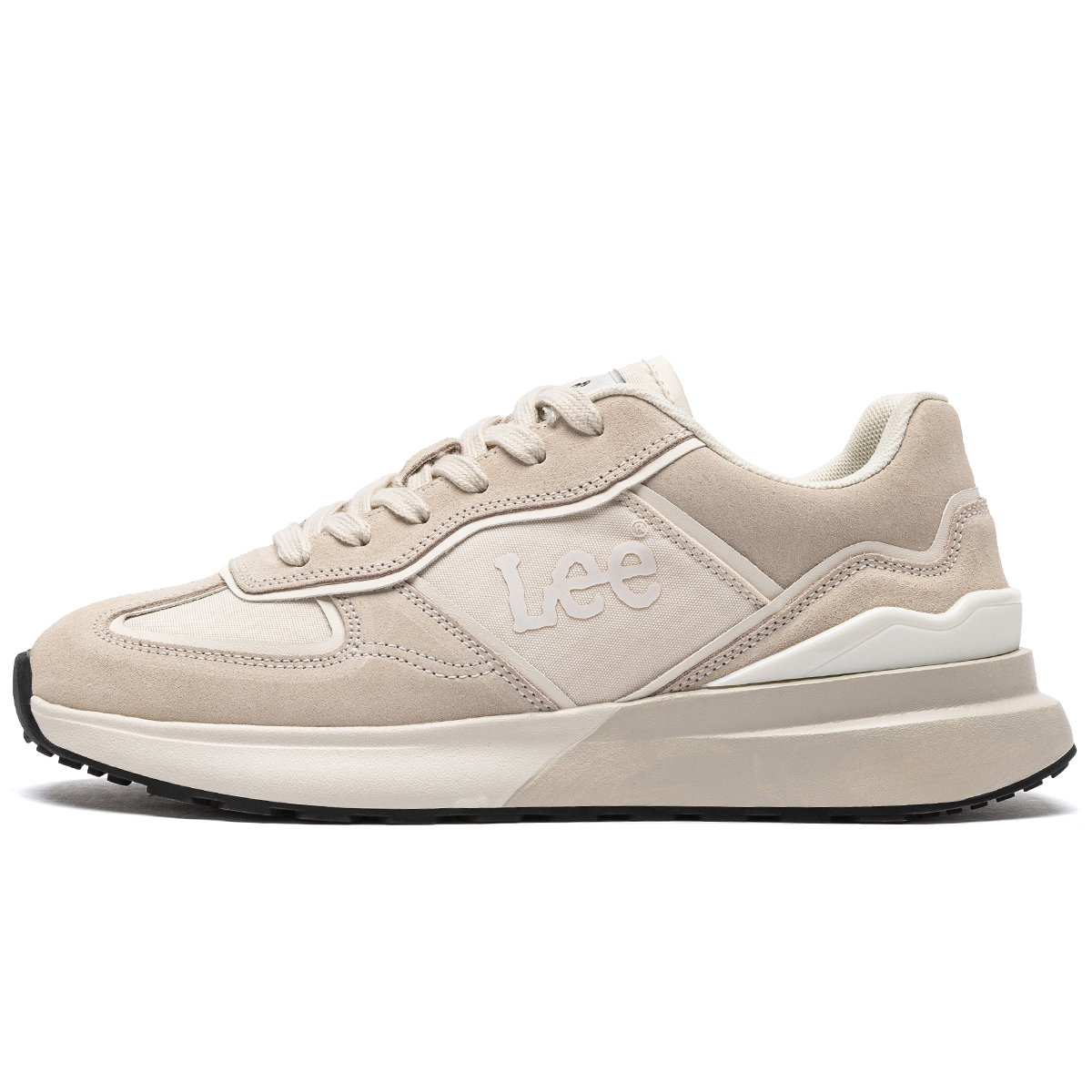 

Низкие повседневные туфли, увеличивающие рост, для мужчин Lee, Beige