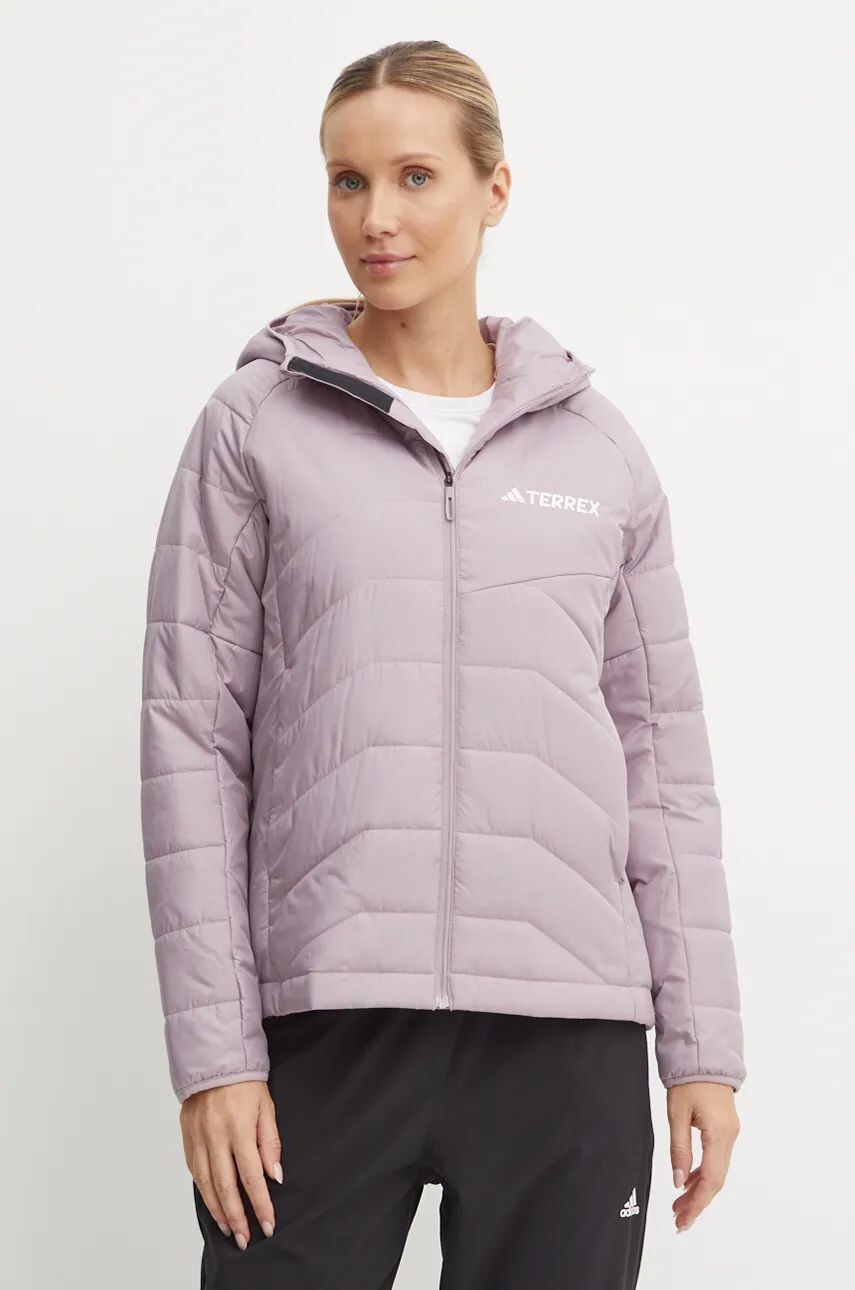 

Спортивная куртка adidas TERREX с мультиизоляцией, фиолетовый