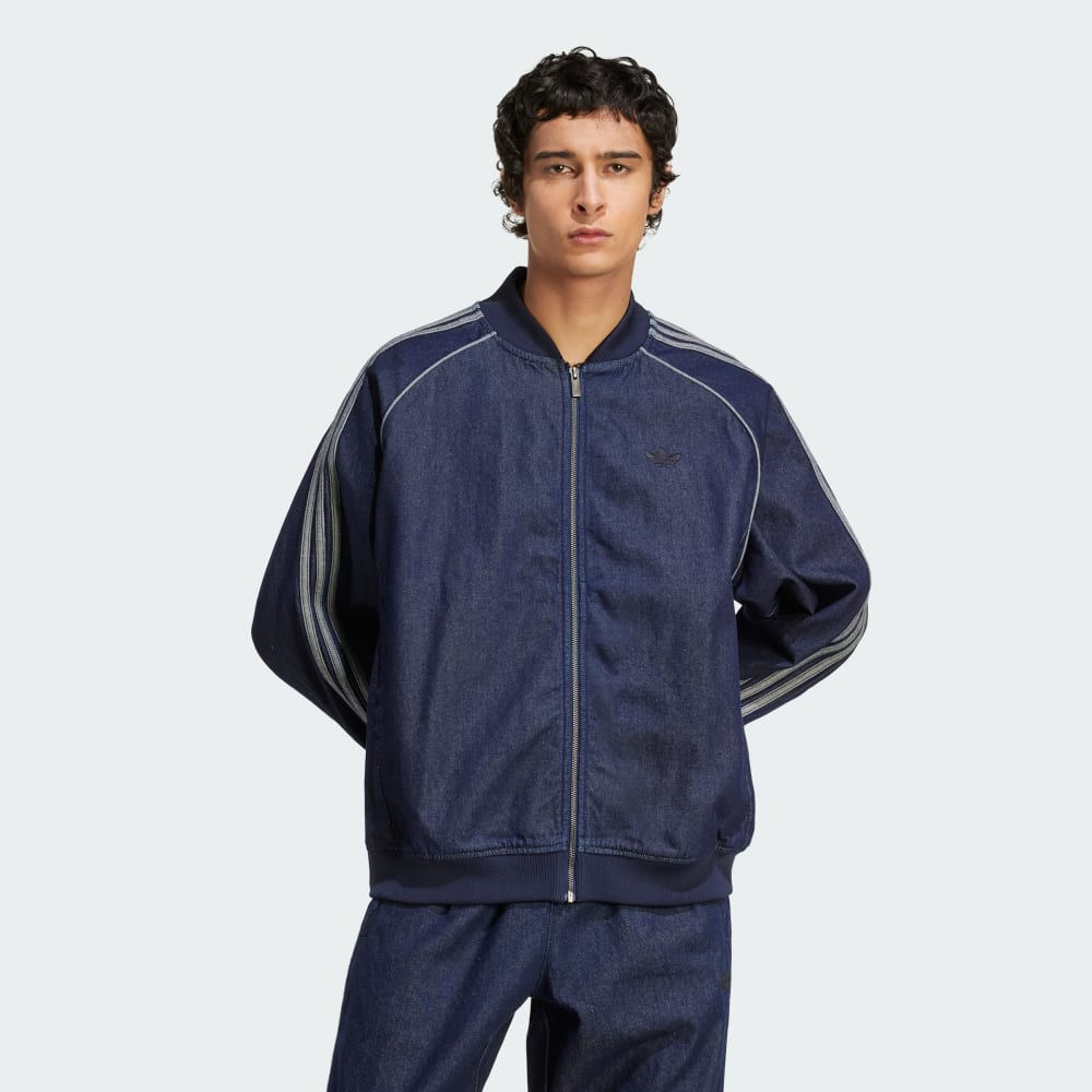 

Спортивный костюм Adidas SST Adicolor Loose SST Denim Stone, цвет Indigo Denim