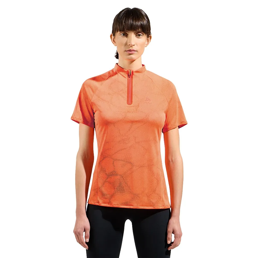 

Поло с коротким рукавом Odlo Ascent Chilltec, оранжевый