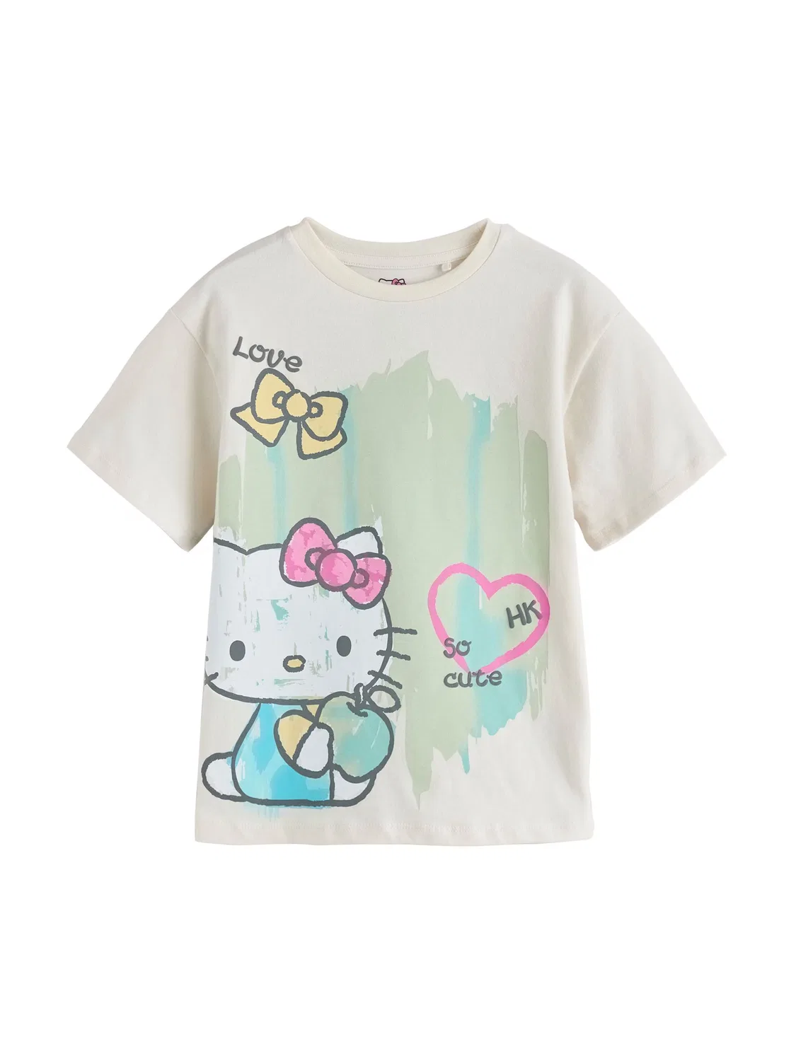 Футболка 'Hello Kitty' Next, Ecru