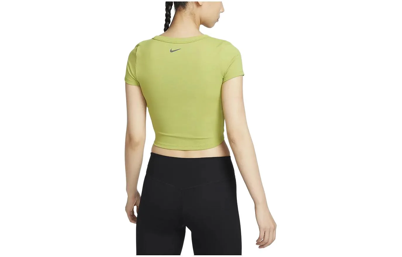 Nike Футболка женская 1 шт зеленый грушевый — фото 4