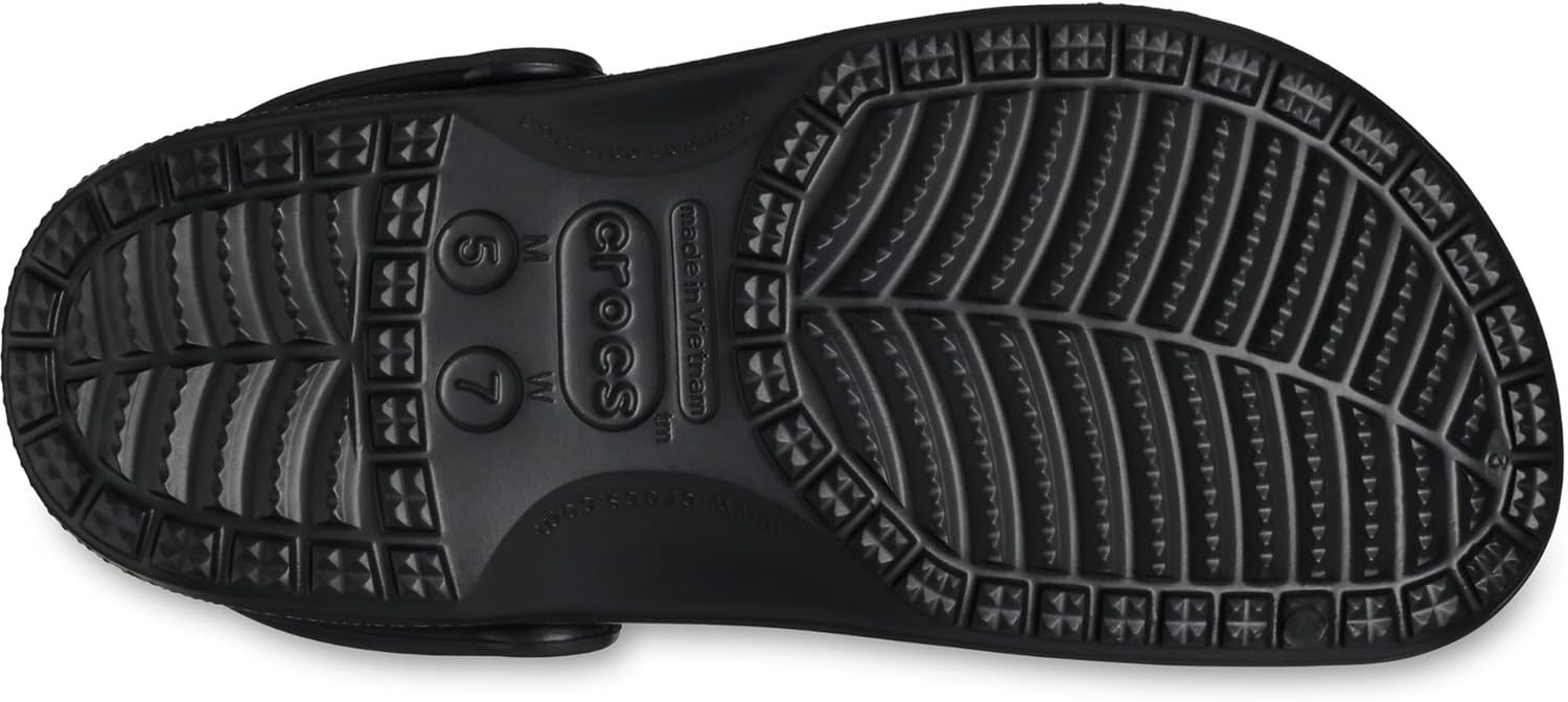 Сабо унисекс Adult Via Clogs, обувь без шнурков для мужчин и женщин Crocs, черный — фото 3
