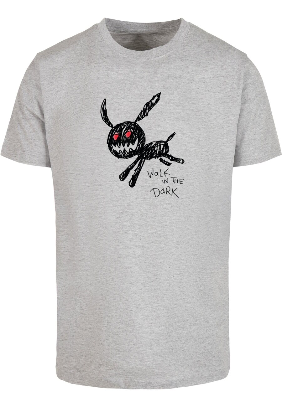 

Рубашка Mister Tee Walk In The Dark, пятнистый серый