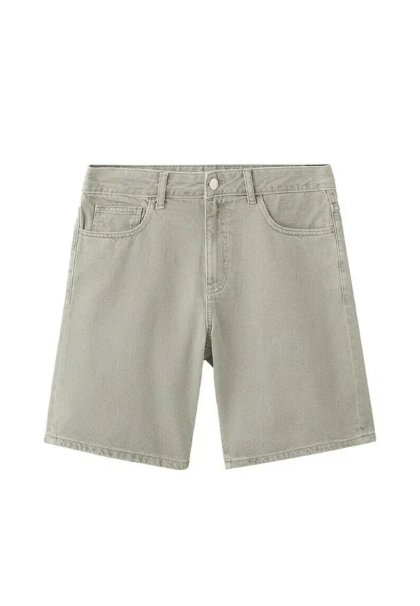Шорты джинсовые подростковые Mango Kids, хаки