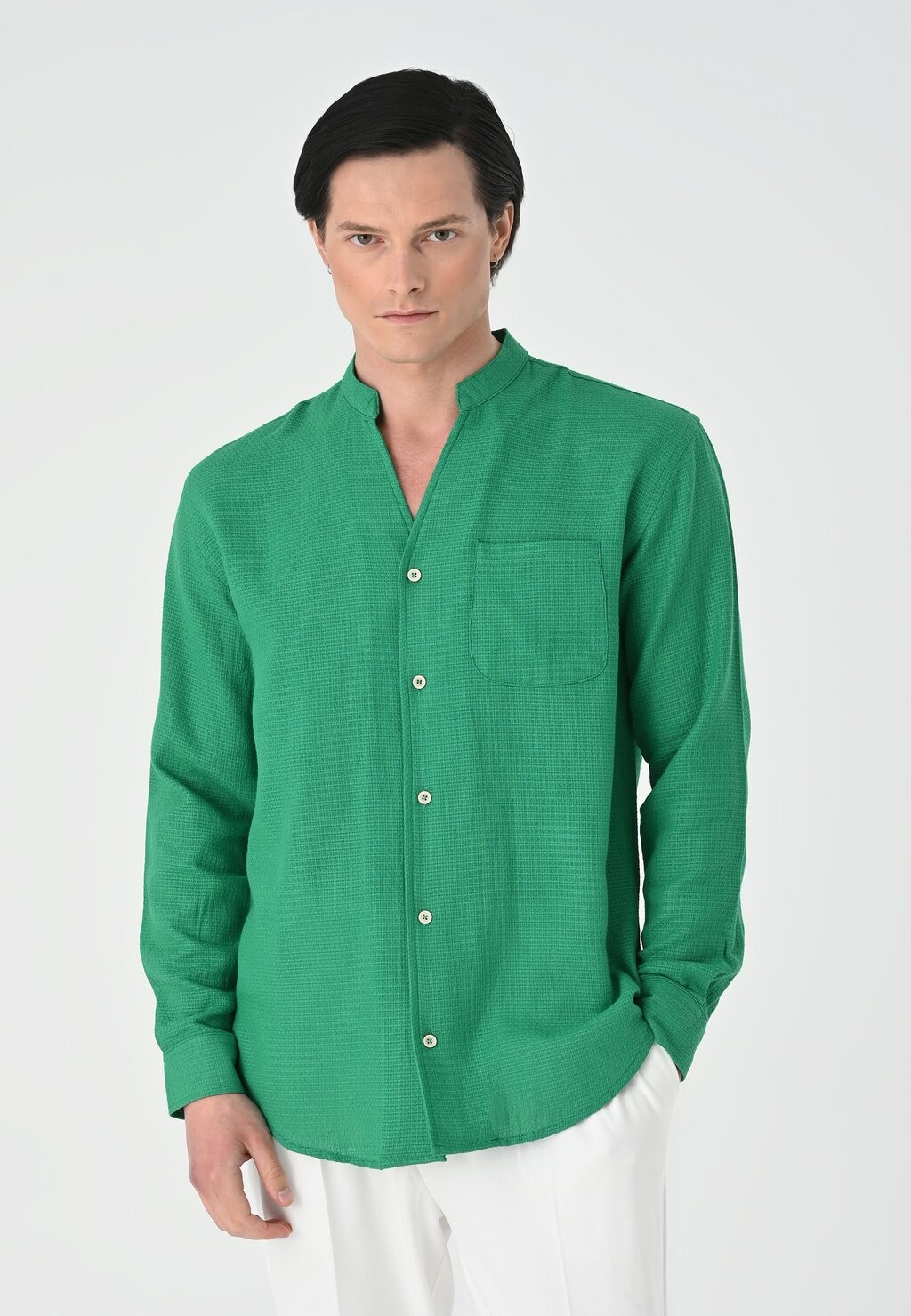 

Рубашка LONG SLEEVE Antioch, цвет duck green