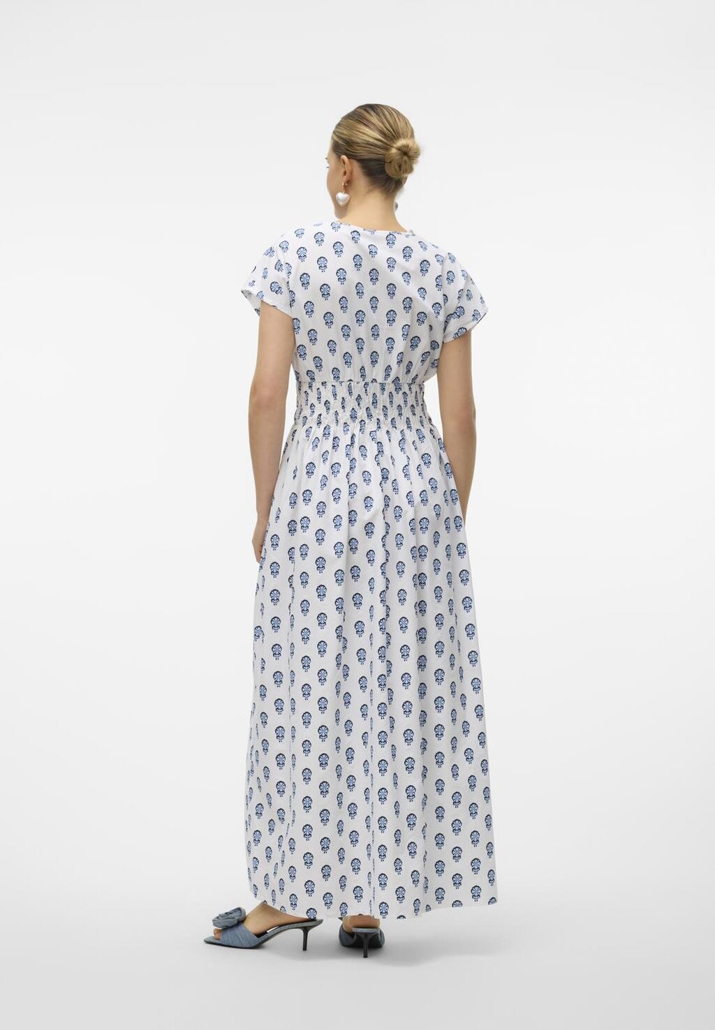 

Дневное платье Vmmykonos Smock Dress Vero Moda, ярко-белое