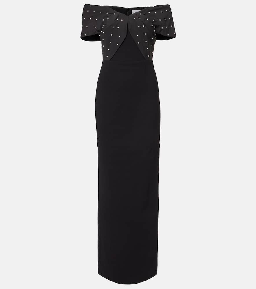 

Платье-бюстье Ederson из декорированного крепа Rebecca Vallance, Black