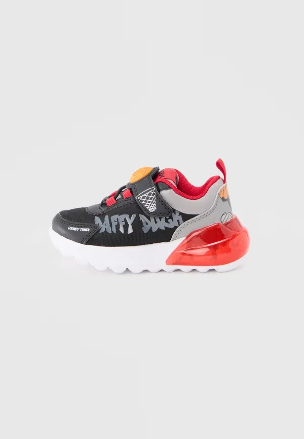 Кроссовки Looney tunes activart illuminus trainers Geox, черный/красный