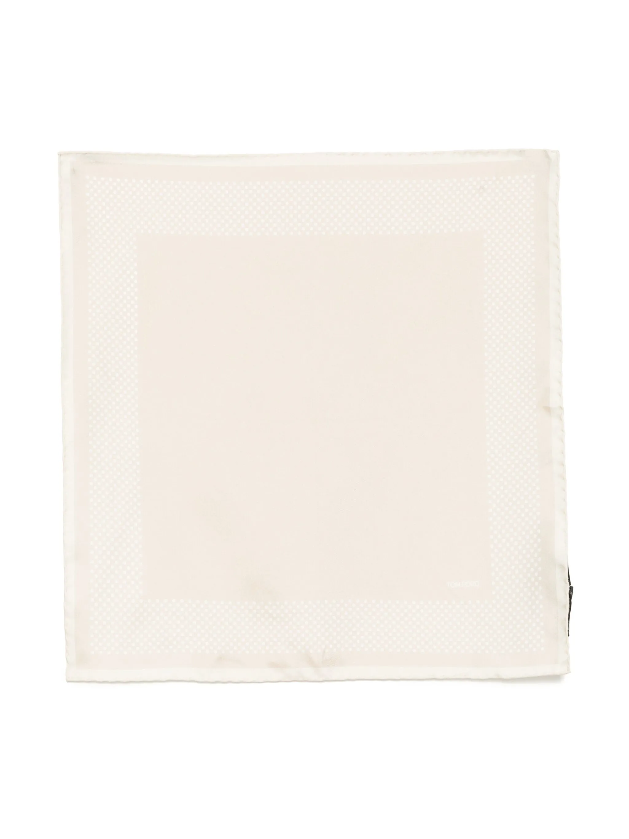 

Шелковый платок-паше Tom Ford, кремовый