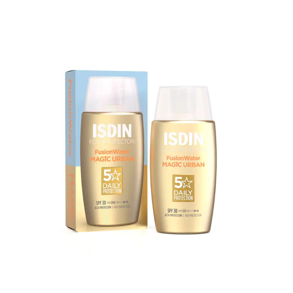Солнцезащитный крем Fotoprotector Fusion Water Urban Spf30 Isdin, 50 мл — фото 2