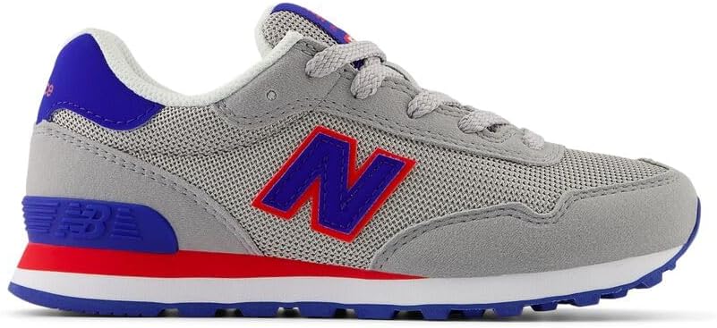 Кроссовки New Balance Kids 515 V1 на шнуровке, Raincloud/Team Royal — фото 3