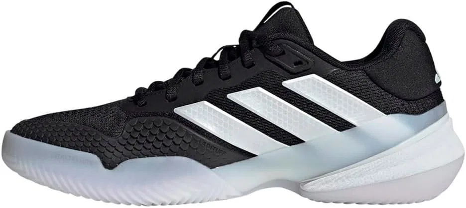 Мужские теннисные кроссовки Adidas Barricade 14 Clay, Core Black Zero Met Lucid Red — фото 3