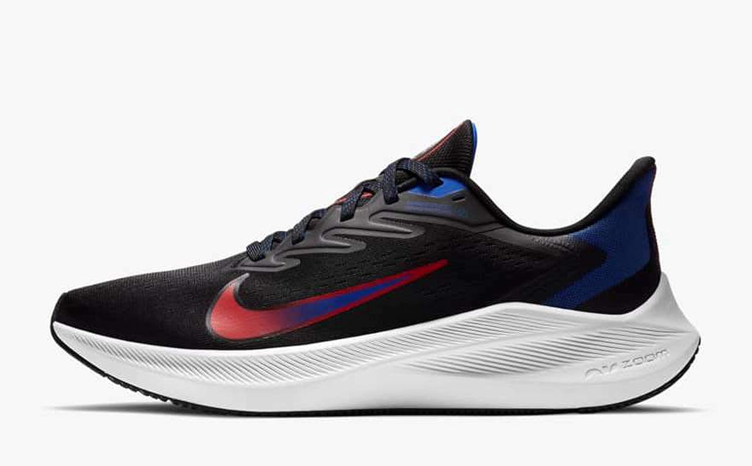 

Мужские дебютные кроссовки Nike Waffle, Black Chile Red Racer Blue 006