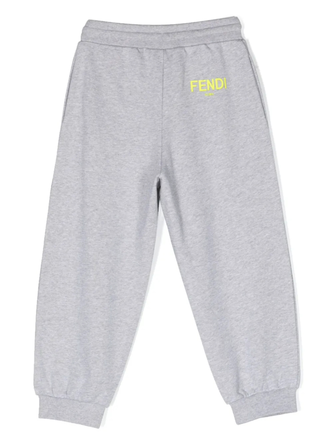 Спортивные брюки с логотипом Fendi Kids, серый — фото 2
