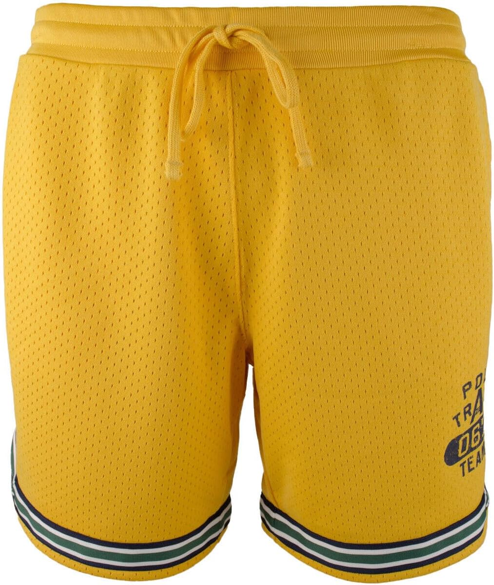 

POLO RALPH LAUREN Мужские шорты Track Team Athletic Mesh, Yellow