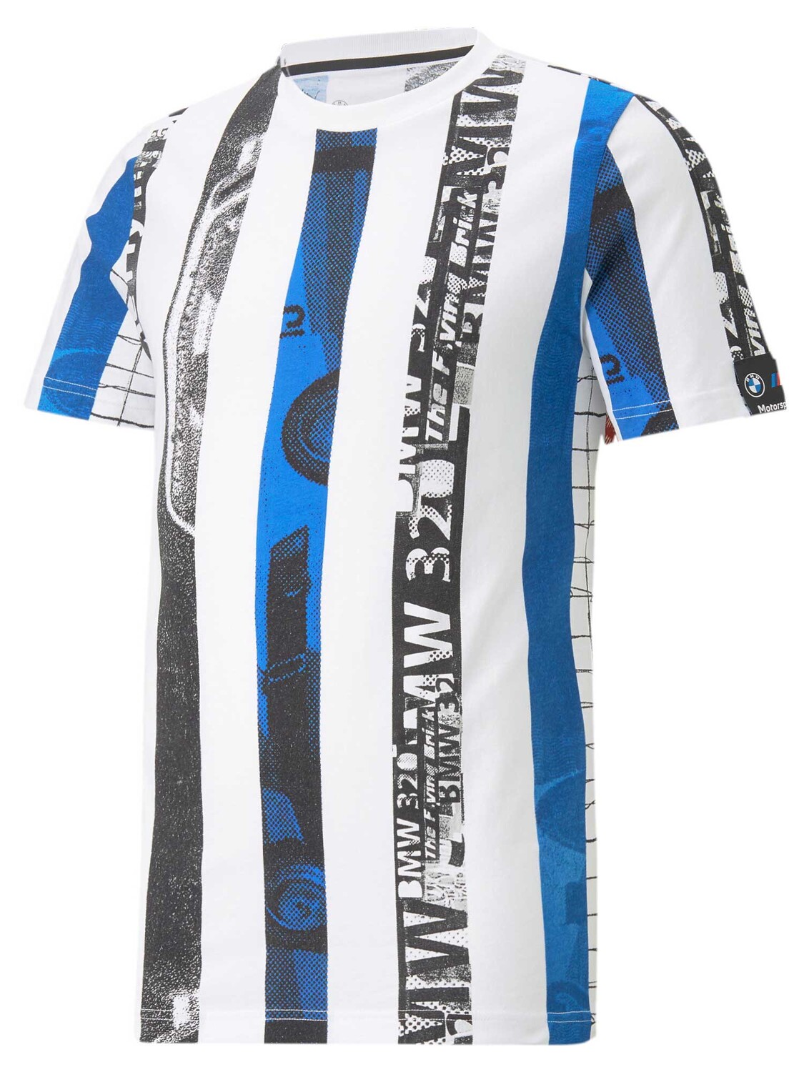 

Футболка Puma BMW MMS Striped, белый