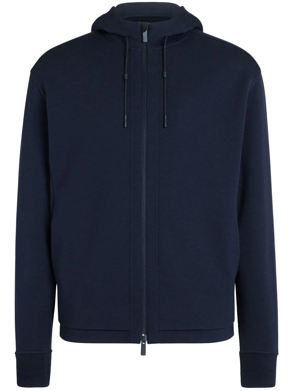

Толстовка с капюшоном и кулиской Zegna, синий