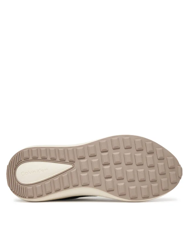 Calvin Klein Кроссовки City Runner Laceup Tape Lth HM0HM02033, черный — фото 4