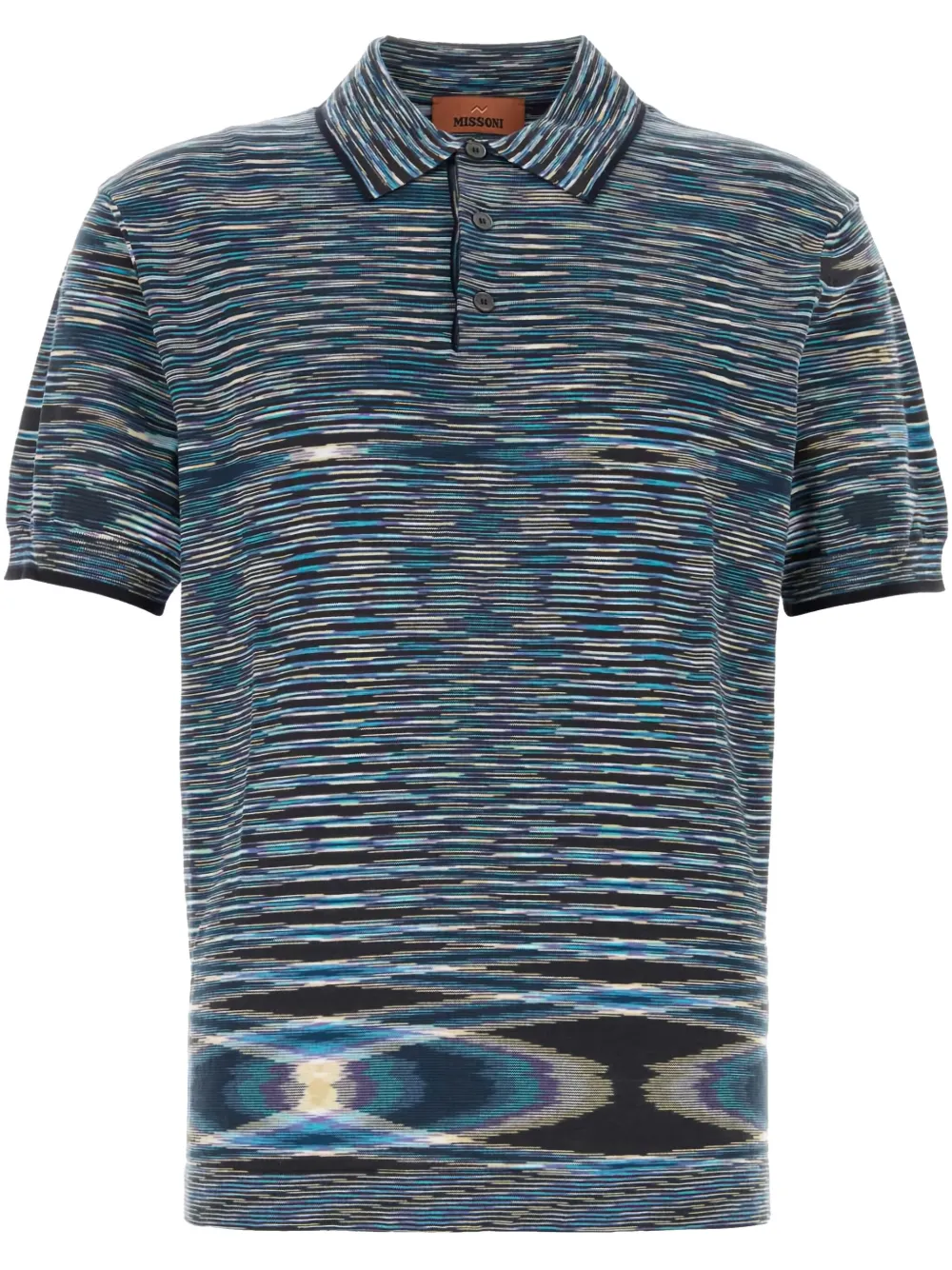 

Рубашка поло с вышивкой Missoni, синий