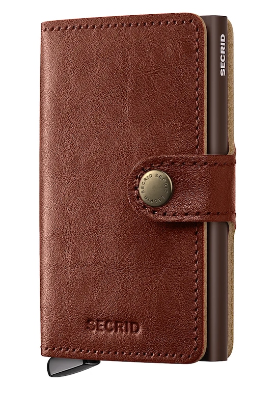 

Кожаный кошелек BASCO Secrid, коричневый
