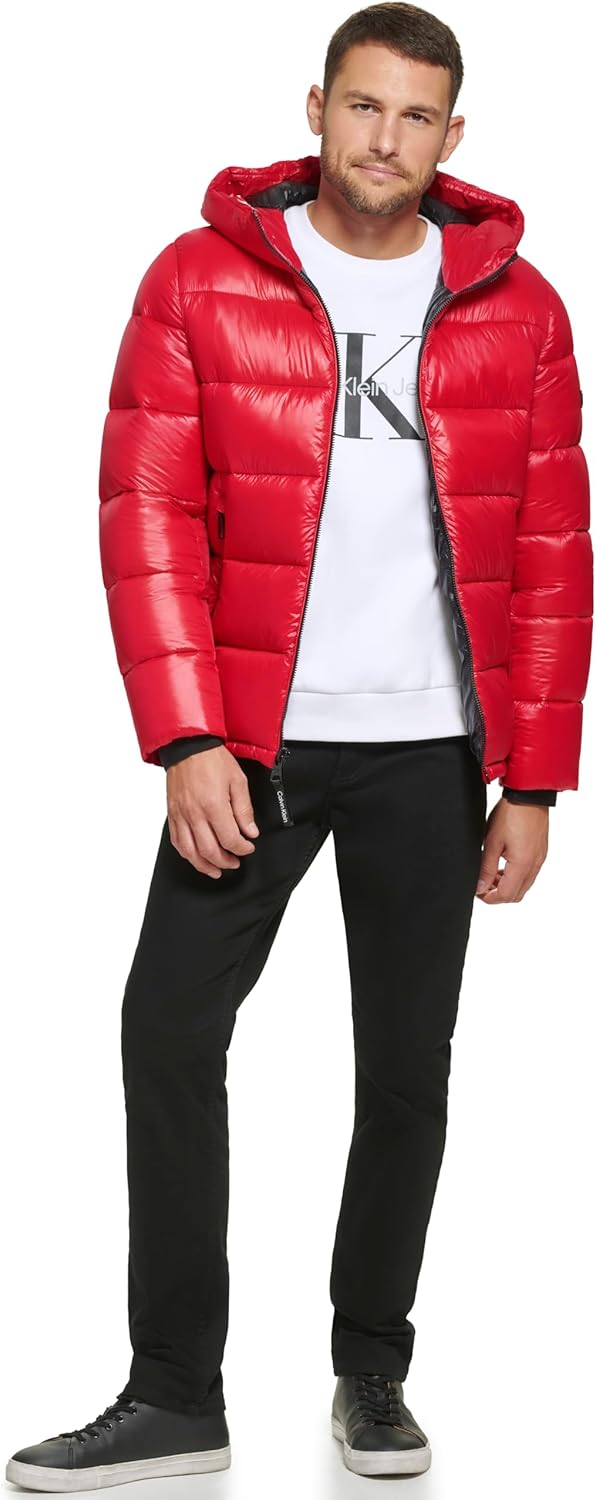 

Водонепроницаемая куртка Calvin Klein Mens Everday Essential, Deep Red