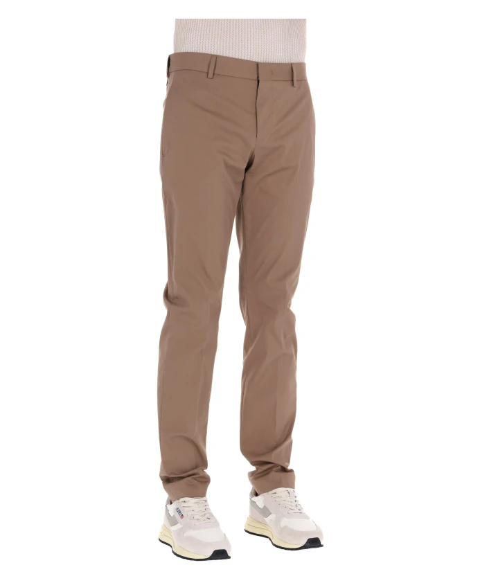 

Коричневые классические брюки, современная элегантность Pt Torino, коричневый