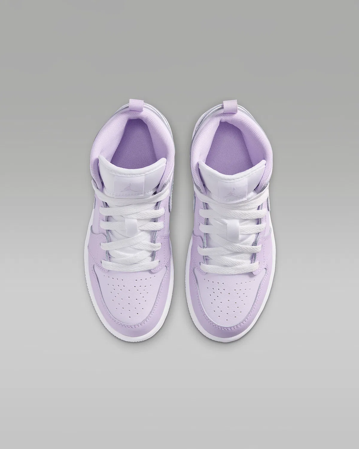 Кроссовки Jordan 1 Mid для малышей, Violet Mist/Barely Grape/White — фото 4