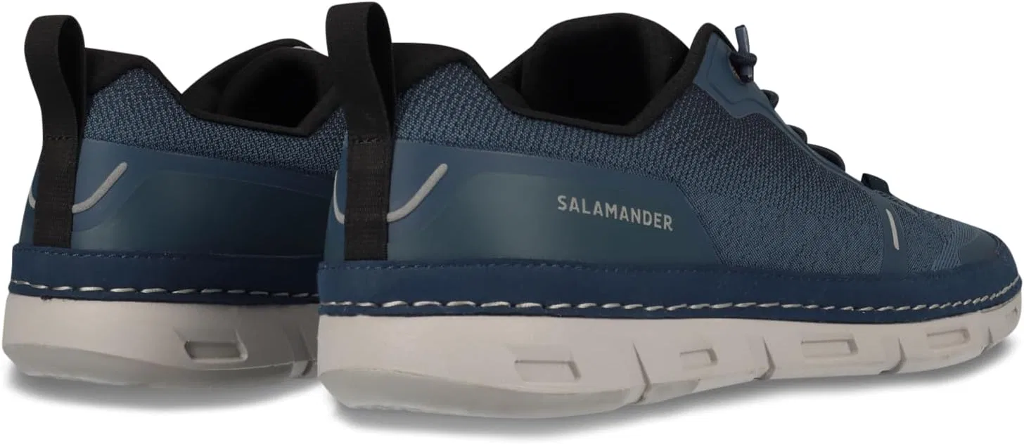 Мужские деловые туфли Salamander, на шнуровке, со сменной стелькой, Dark Blue 4140 — фото 3