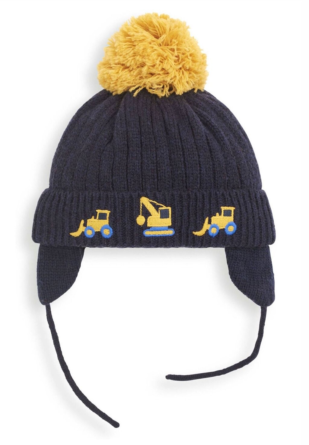 

Шапка DIGGER APPLIQUÉ JoJo Maman Bébé, цвет navy