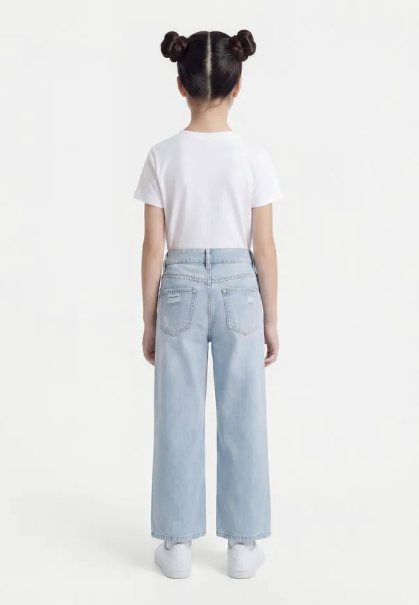 Джинсы свободного кроя kogmott Only Girls, Light Blue Denim — фото 2