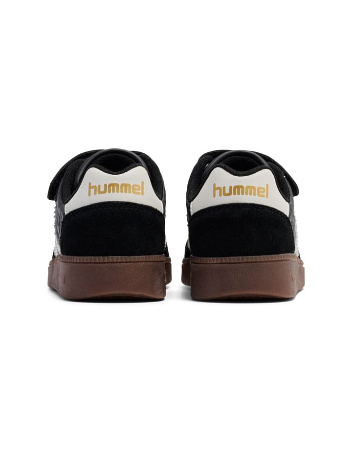 Hummel Детские кроссовки на липучках Vm78 Cph черного цвета — фото 2
