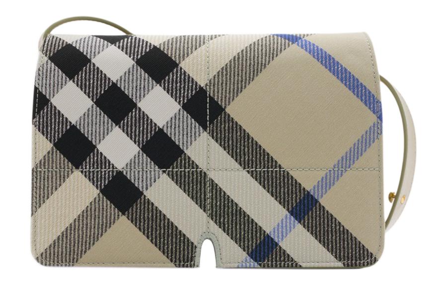 

Burberry Кожаная женская сумка через плечо мшисто-зеленого цвета