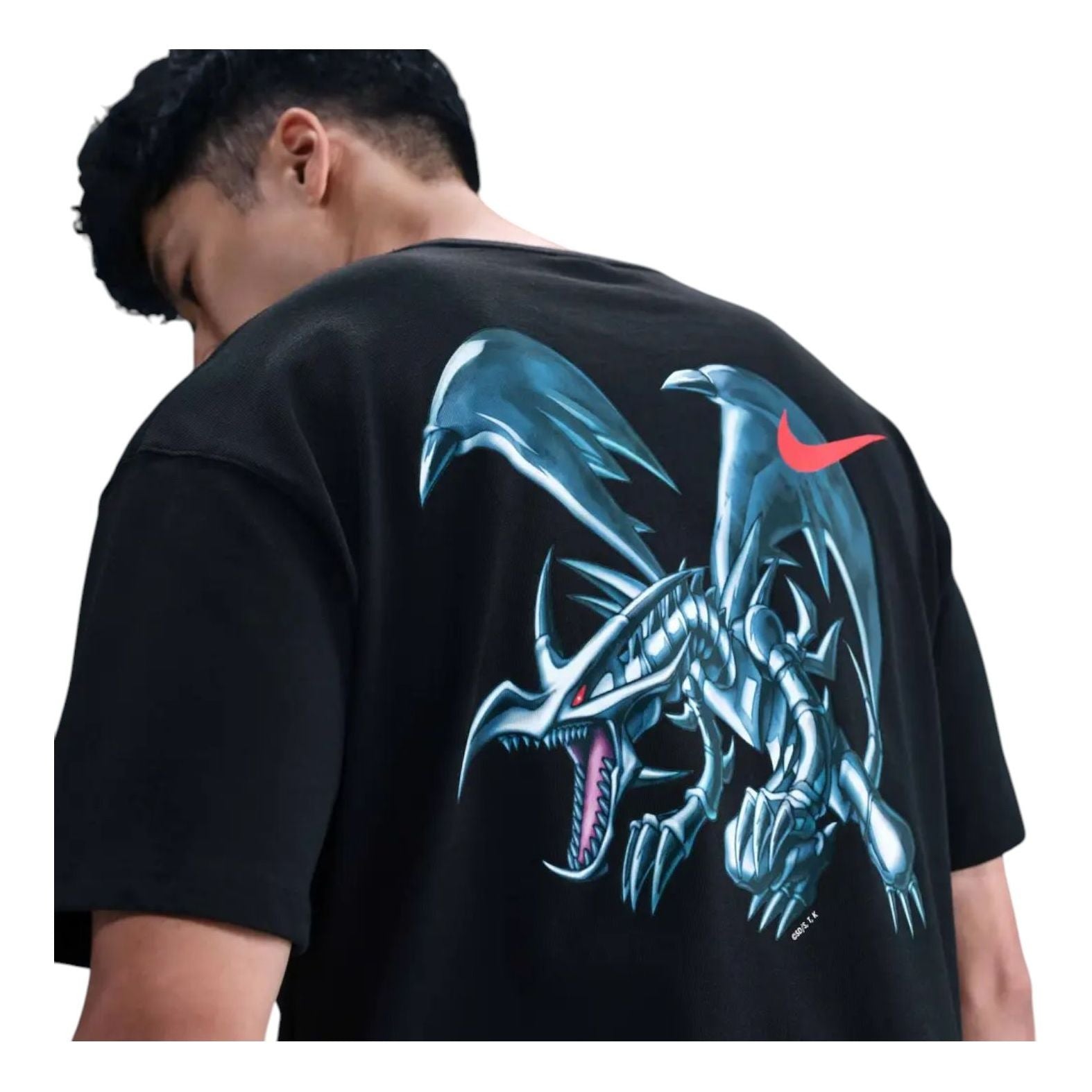 Футболка Nike x Yu-Gi-Oh! Solo Swoosh T-Shirt 'Black' — фото 2