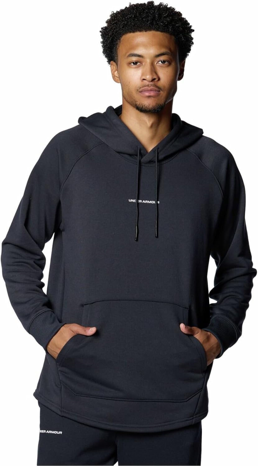 

Мужская баскетбольная толстовка Under Armour, толстовка UA Long Shot, худи, черный