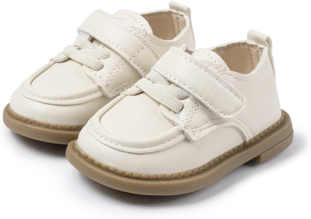 

Детские туфли-оксфорды для мальчиков из искусственной кожи Ohsofy, бежевый