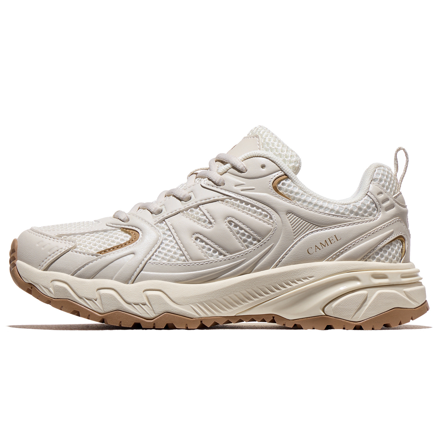 

Panlong 2.0 амортизирующие, нескользящие, износостойкие, дышащие низкие кроссовки для женщин CAMEL, бежевый