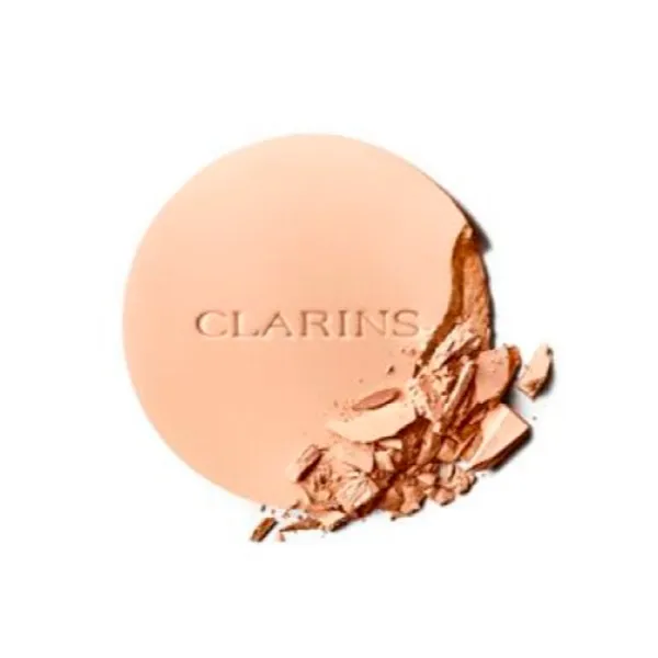 Матирующая компактная пудра Clarins Ever Matte Compact Powder, светлый — фото 2