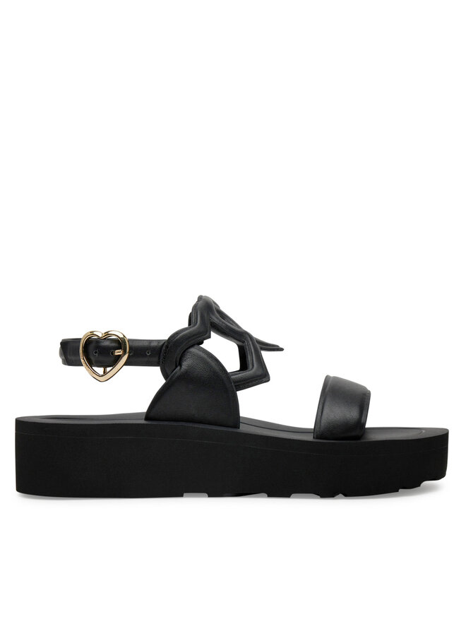Сандалии JA16054I1MIA0000 Love Moschino, черный