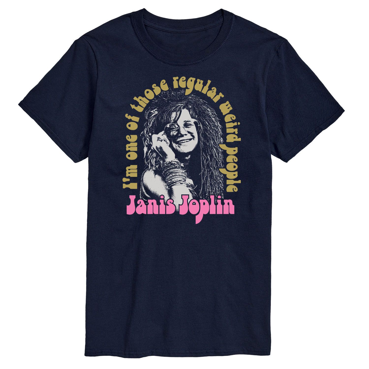 

Мужская футболка Janis Joplin Weird People Licensed Character