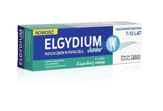 

Зубная паста мягкая мятная, 50 мл Elgydium, Junior