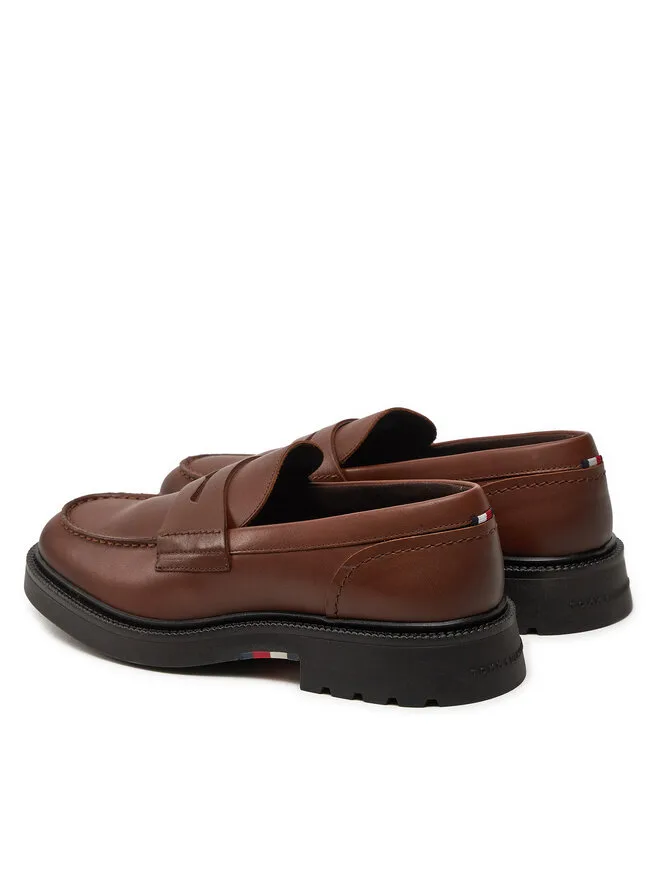 Tommy Hilfiger Удобные лоферы Lwt Lth FM0FM05089, коричневые — фото 3