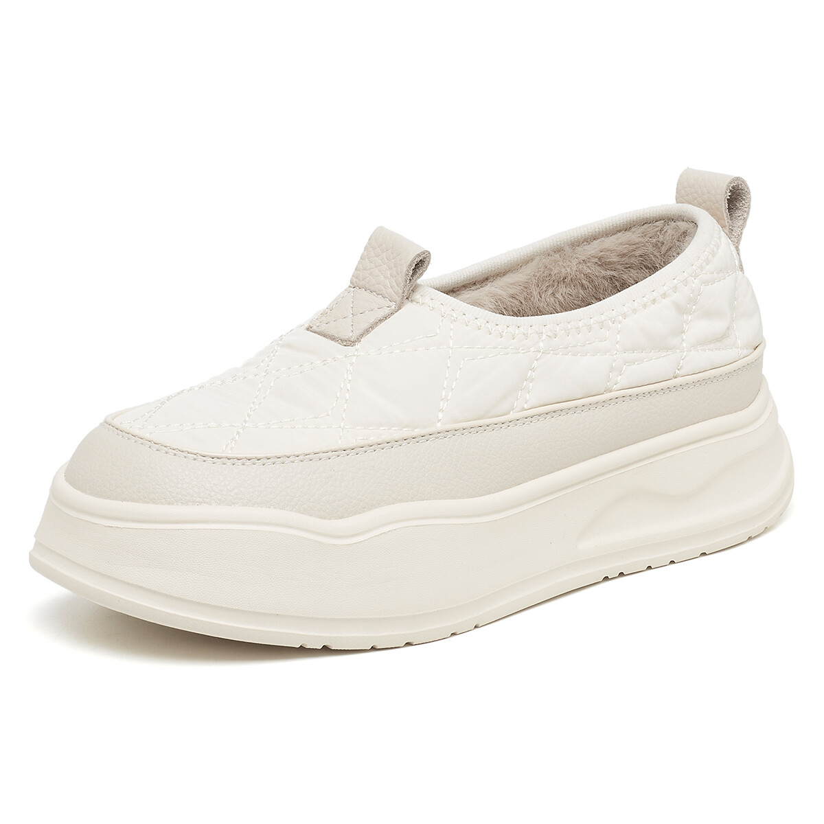 

Кроссовки для образа жизни Женские низкие Oulisasi, цвет Silver Gray / Beige