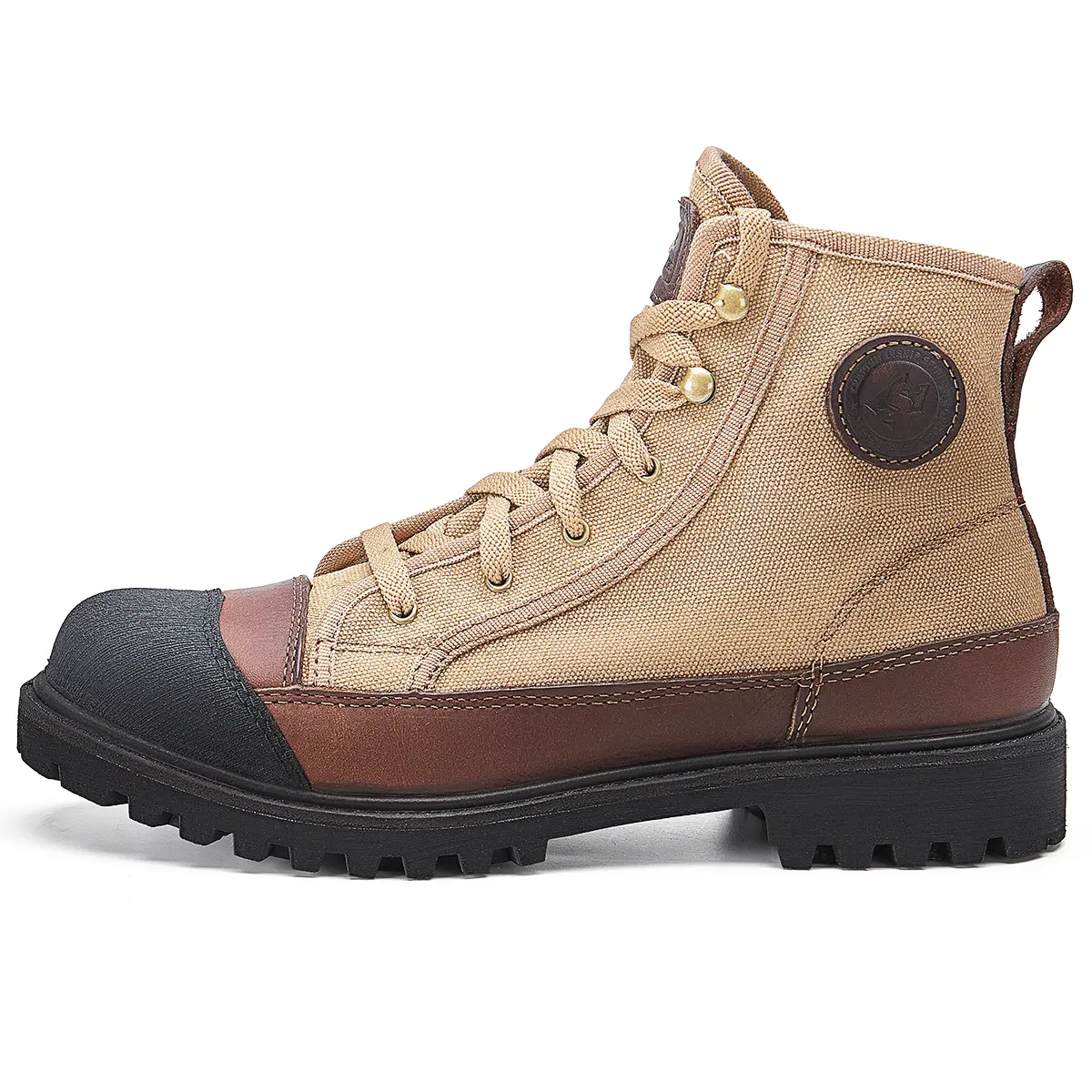 

Slider Короткие мужские ботинки Martin SLEADER Vintage Workwear Series на низком каблуке, черно-коричневые