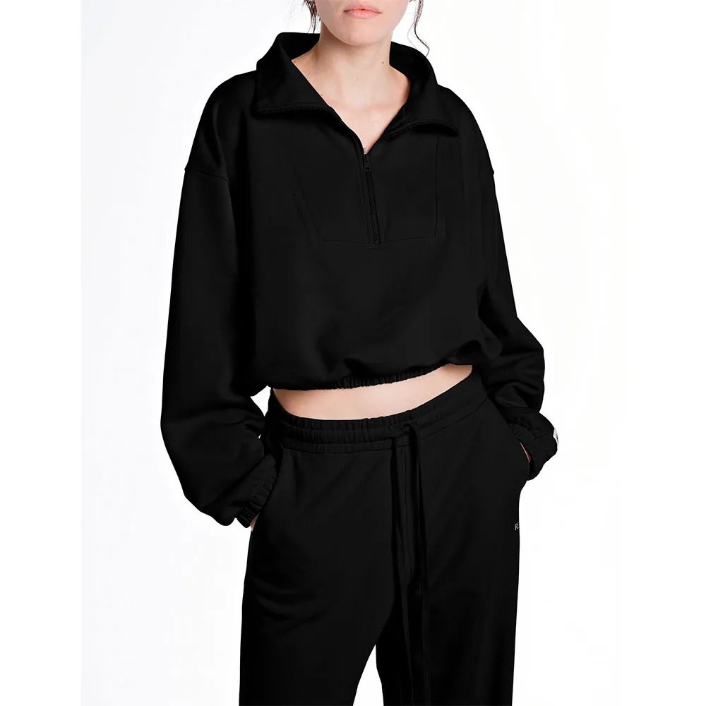 

Толстовка Replay W3460.000.23818P half zip, черный