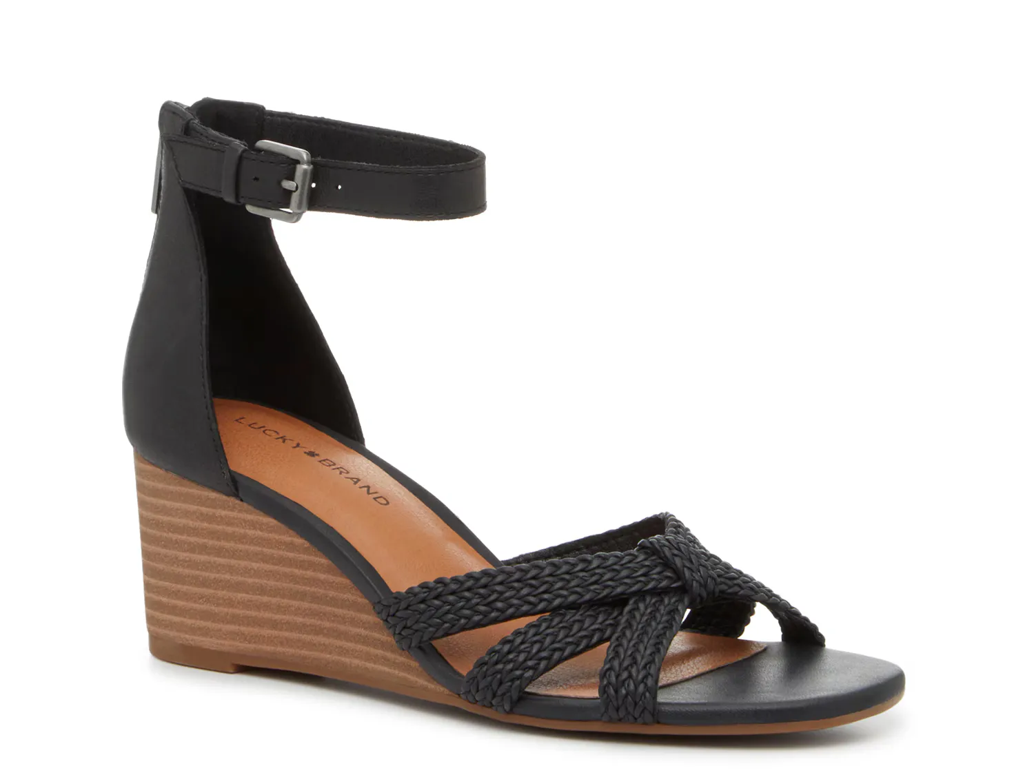 

Сандалии Jaqulin Wedge Sandal Lucky Brand, черный