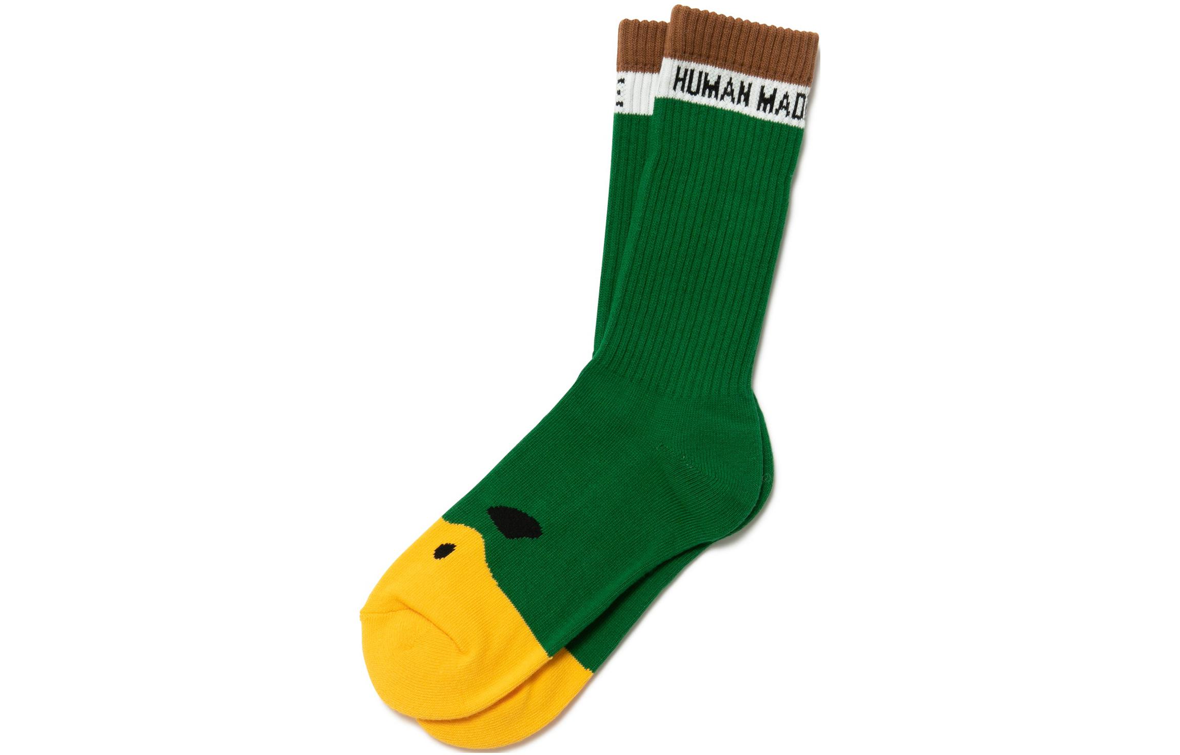 

Носки Duck Pile Green HUMAN MADE, 1 упаковка (Зеленые)