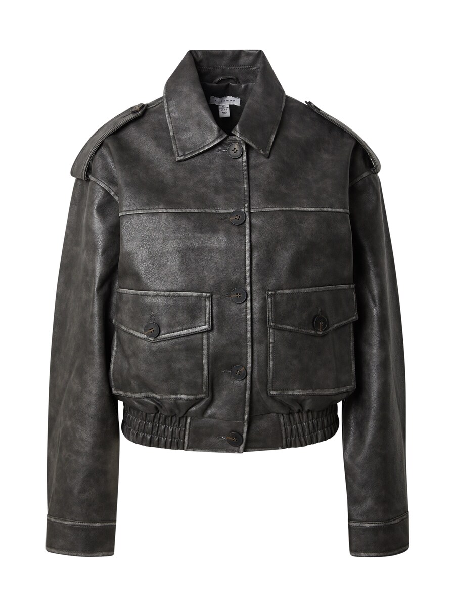 

Демисезонная куртка TOPSHOP, Dark brown