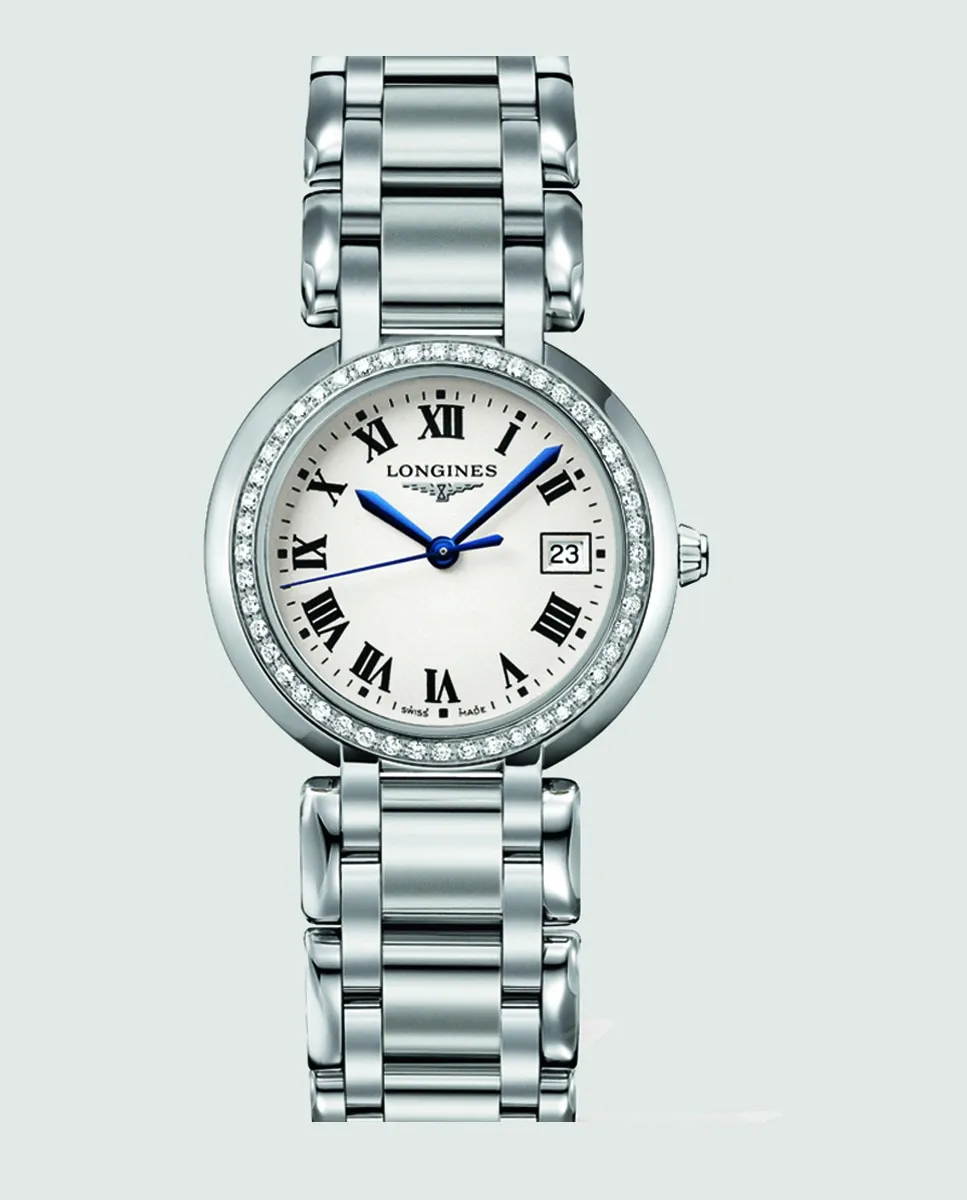 

Женские часы Longines PrimaLuna L81120716 из стали, серебряный